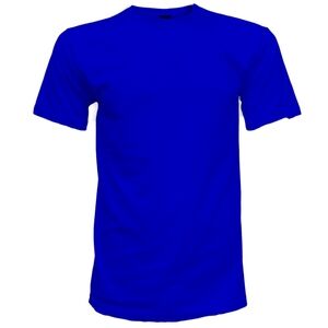 Gemrock Men's Solid Color T-Shirt - Royal Blue